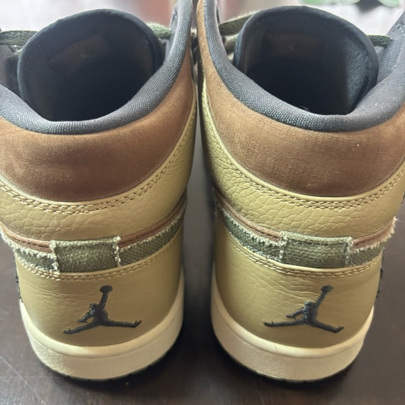 ‼️🪖 2008 RARE Nike Air Jordan 1 Retro 'Armed Forces' Mens 9.5 🪖‼️ - Picture 5 of 16